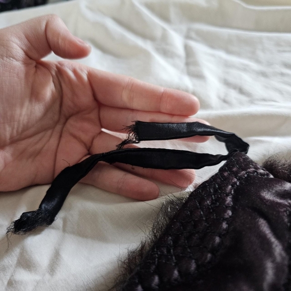 Vintage 1950/1960s real fur hand muff warmer - Picture 3 of 5